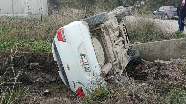una familia platense se accidento en plena ruta 36 y salio ilesa de milagro