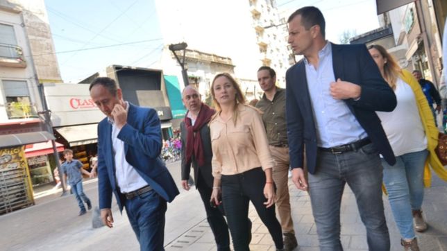 bali bucca recorrio la plata en medio de la crisis y hablo con comerciantes