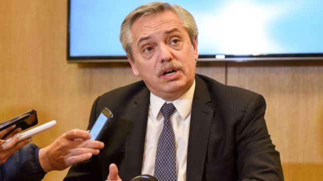 alberto fernandez desmintio haber acordado con el gobierno la suba de combustible