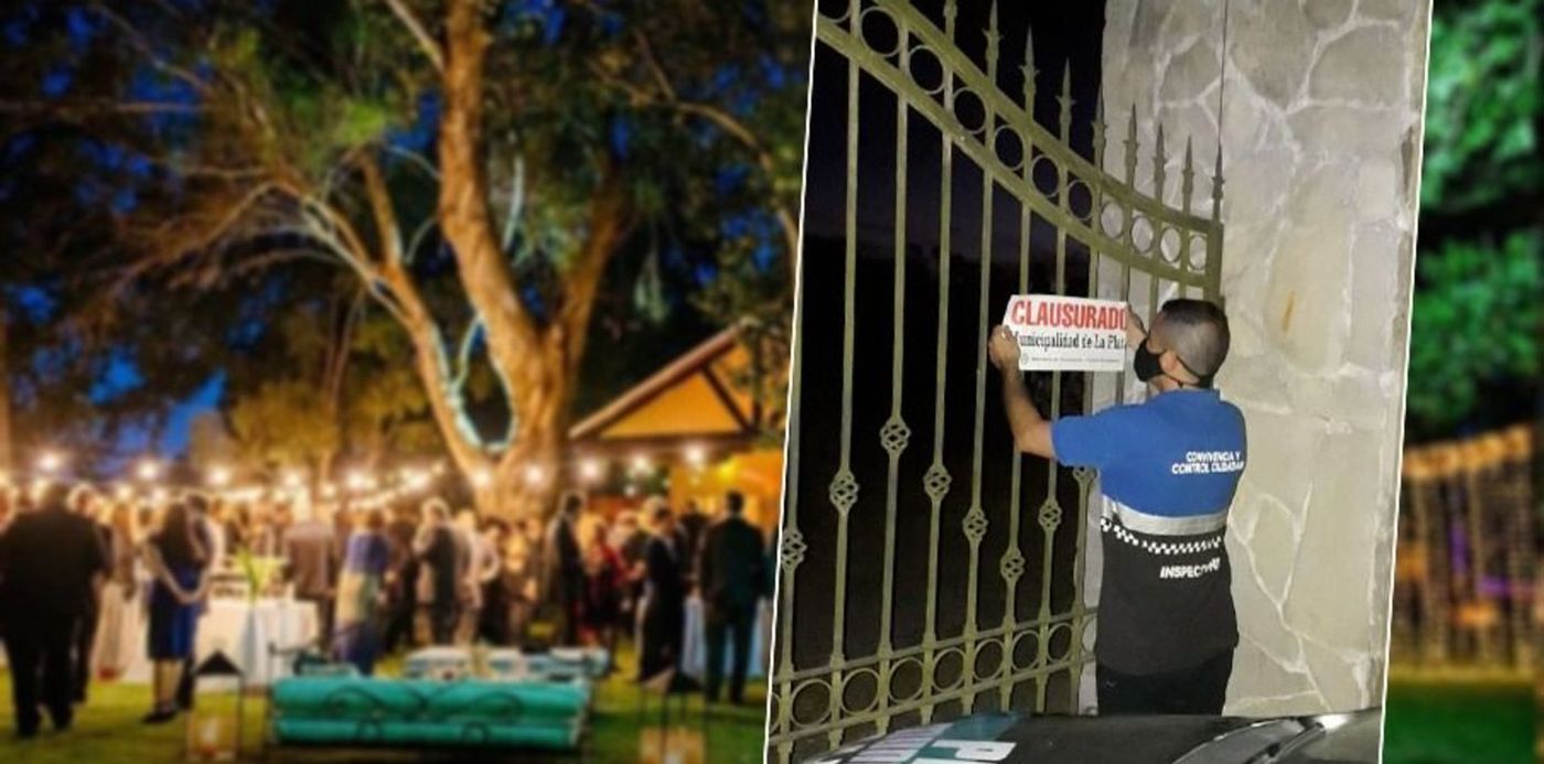 Clausura salón de eventos Segunda Generación