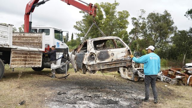 la municipalidad ya retiro de las calles de la plata mas de 2.000 vehiculos abandonados