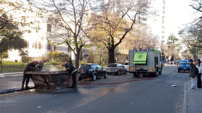temor en pleno centro por un piromano que tiene en vilo a vecinos y comerciantes