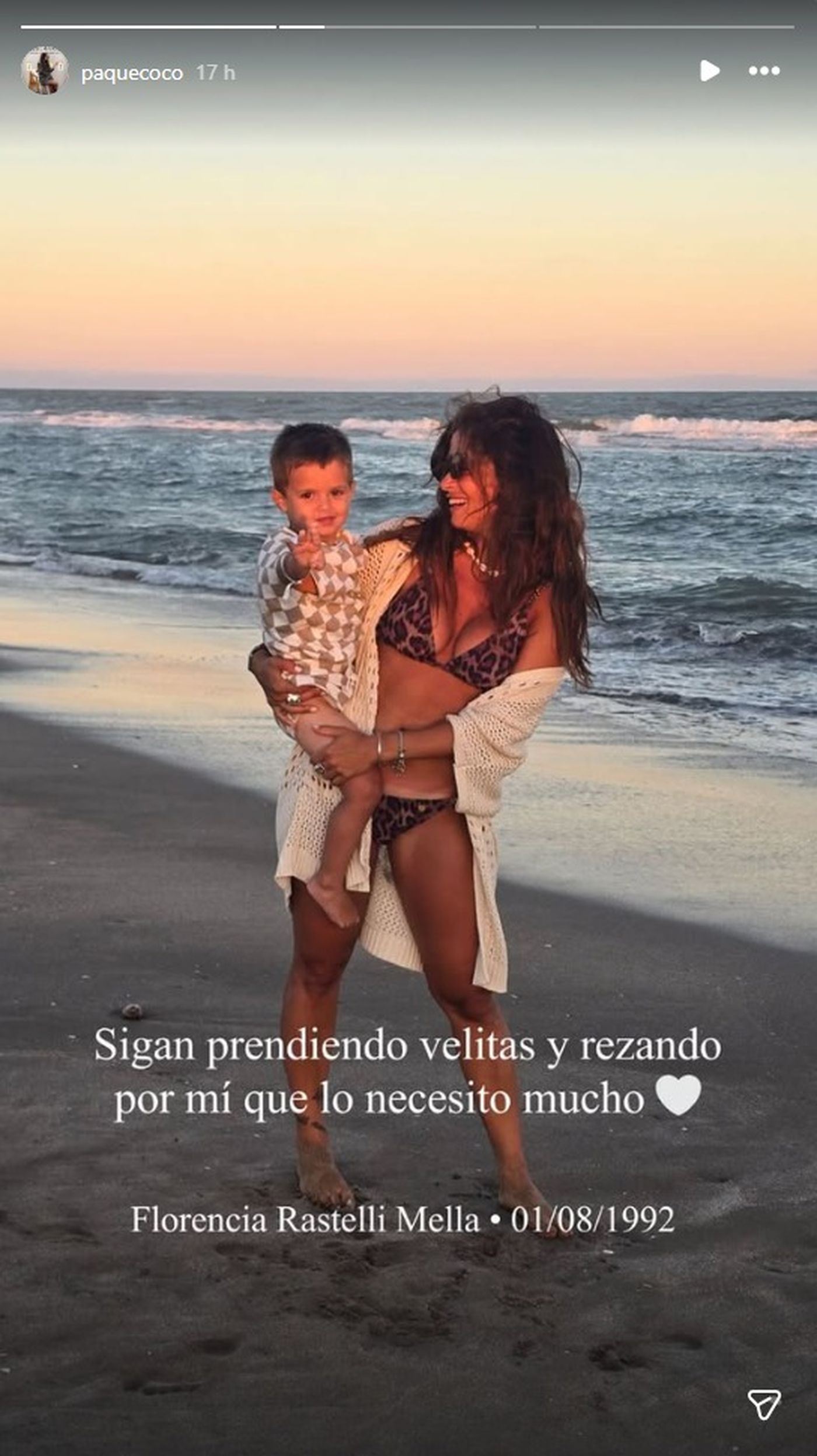 El posteo que subieron a la página de la marca.