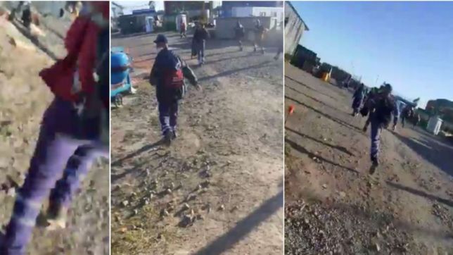 nos estan tirando tiros, el alarmante relato de los enfrentamientos de la uocra