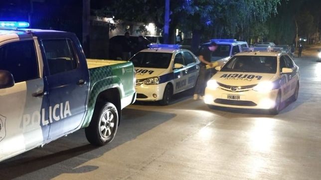 robo, fuga y una intensa persecucion policial por las calles de la plata