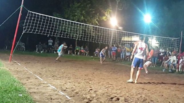 organizaba partidos de piki voley en la plata y eran una pantalla para vender droga