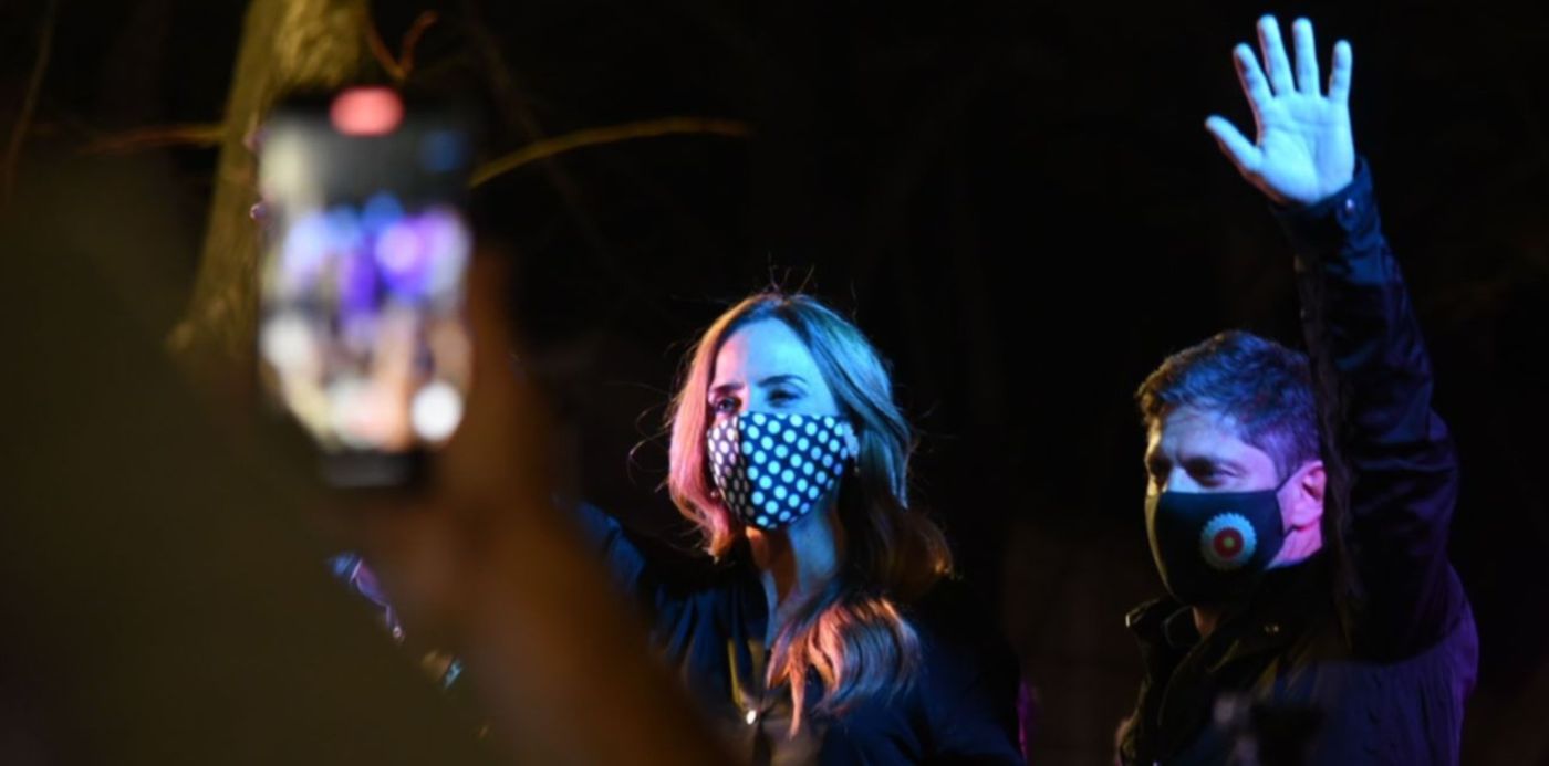 Tolosa Paz y Axel Kicillof