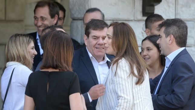 con garro como anfitrion, vidal reunio a su gabinete en la repu