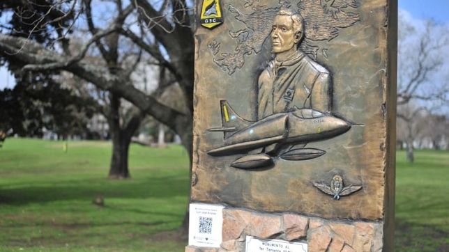 juan jose arraras, el heroe de la plata en malvinas que ya tiene su monumento en parque castelli