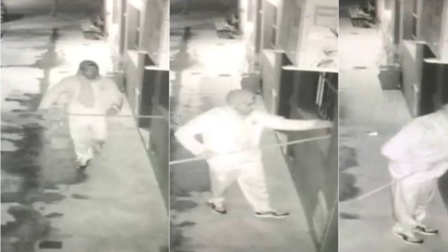 audaz robo en san carlos: se llevo una mochila de una casa utilizando una varilla