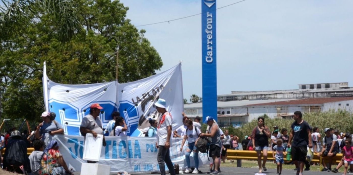 Corte Protesta Marcha Camino Centenario CCC