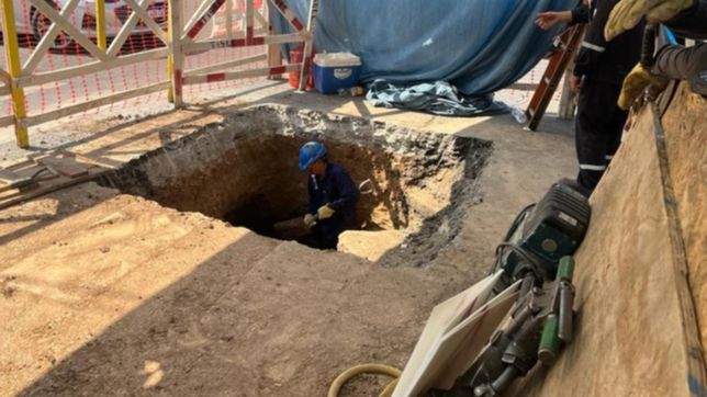 siguen las tareas de edelap para reparar el cableado que dano la tunelera de coninsa