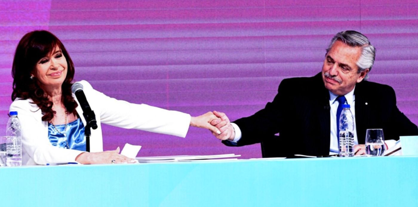 Cristina Kirchner y Alberto Fernández