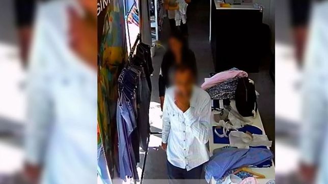 atacaron bensimon en city bell: se llevaron la ropa mas cara y quedaron filmados