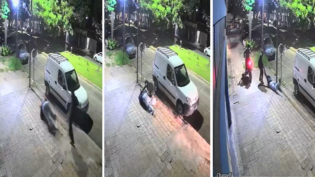 motochorros atacaron a una joven y la arrastraron por la vereda para llevarse sus cosas