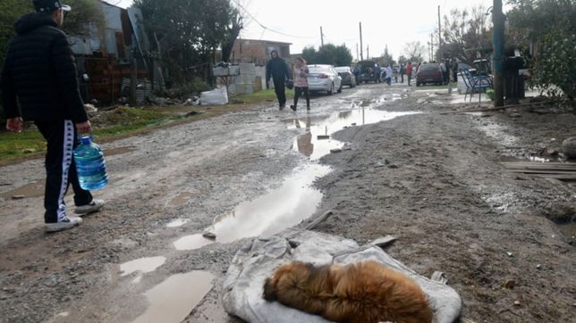 el dia despues de otra inundacion, la plata volvio a reclamarle las obras a provincia