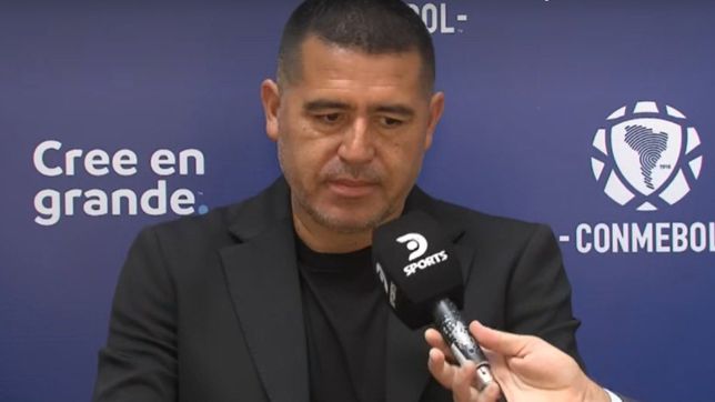 juan roman riquelme se asusto por javier altamirano y aviso que el partido pasa a segundo plano