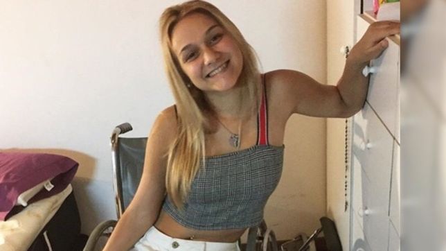 juana, la joven que lucha por los discapacitados, se reunio con el intendente garro