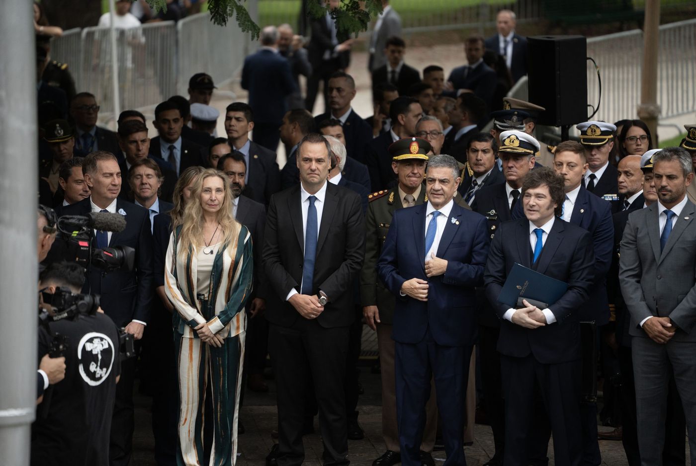 Acto Malvinas 2026 Javier Milei Karina Milei Manuel Adorni (1)