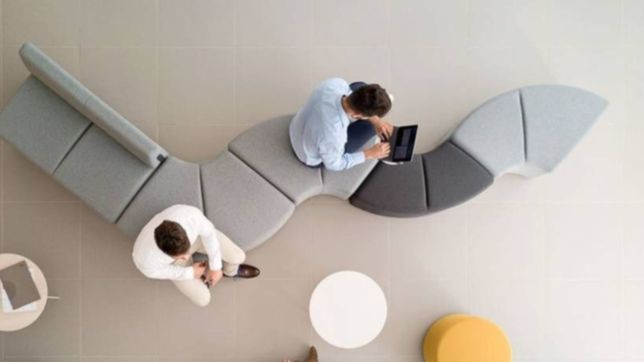 movimiento y dinamismo organico en la oficina