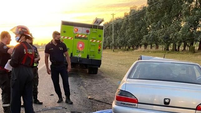 tragico accidente en la plata: dos automovilistas murieron tras chocar de frente en ruta 2