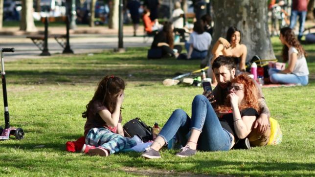 con buen tiempo y poco cambio en las temperaturas, asi seguira el clima en la plata