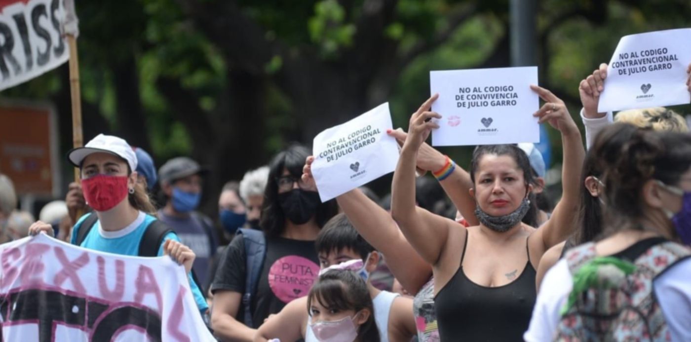 Protesta Código de Convivencia