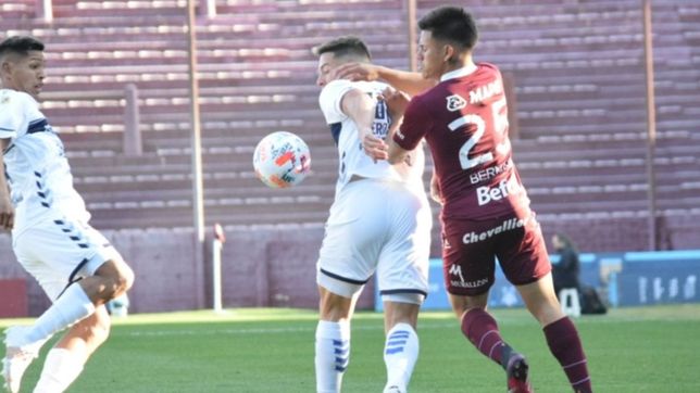 gimnasia cayo 2 a 0 ante lanus en la fortaleza