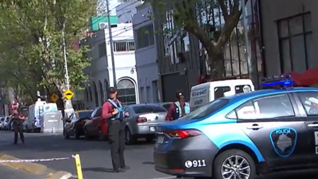 amenaza de bomba y evacuados en el canal america tv
