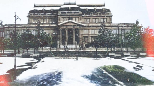 22 julio de 1918: la primera nevada de la plata que origino un tango famoso