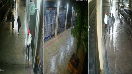 Intentaron robar un local en Plaza Rocha, quedaron filmados y los vecinos reclaman patrullajes Intentaron robar un local en Plaza Rocha, quedaron filmados y los vecinos reclaman patrullajes