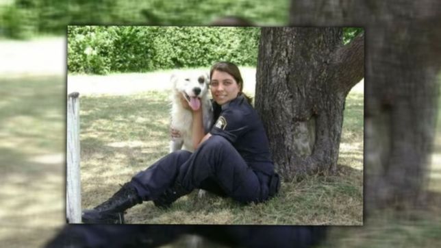 peleaste hasta el final: conmovedor adios a la policia que murio tras agonizar 5 anos