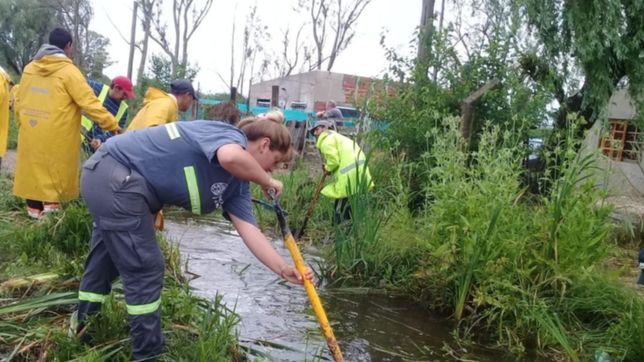 la lluvia en villa elisa casi alcanzo los niveles de la historica inundacion del 2008