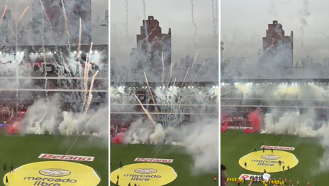 El espectacular recibimiento de Estudiantes al equipo en la previa del clásico