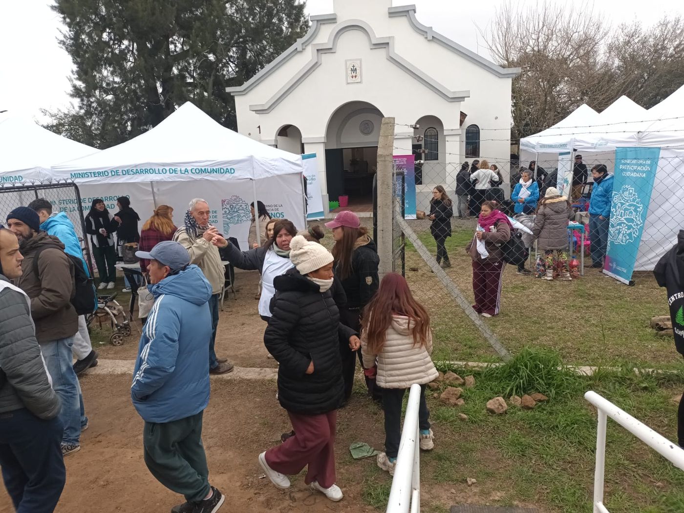 El operativo se realiz&oacute; en Los Hornos y estuvo a cargo del Municipio, la Provincia, CONIN y C&aacute;ritas