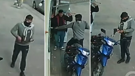 Un ladrón robó una moto a punta de pistola en La Plata y sospechan que la usó en otro asalto horas después Un ladrón robó una moto a punta de pistola en La Plata y sospechan que la usó en otro asalto horas después
