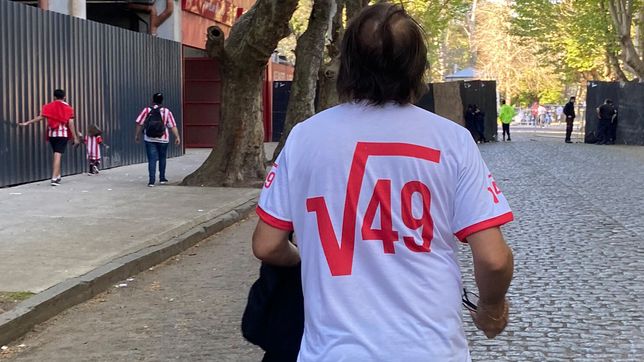 el ingenioso truco de un hincha de estudiantes para enganar a aprevide