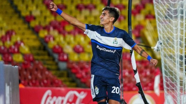 el video del gol de alan lescano en el campin de bogota