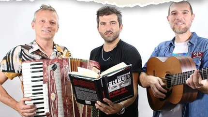 El Doctor Chinaski y Los Bardos llegan a La Plata con Freud hecho canción