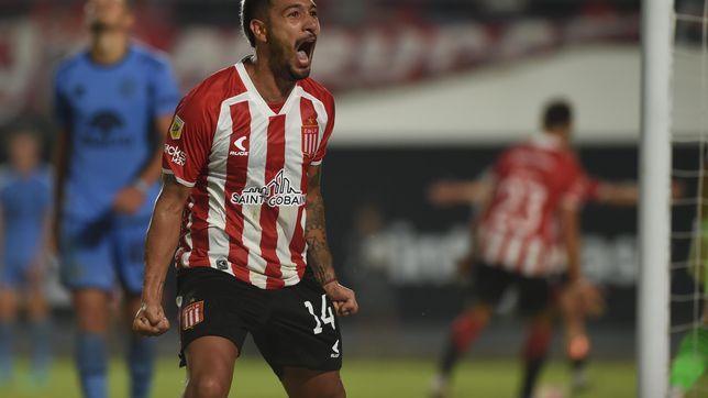 estudiantes intento y pego en el final para ganarle a belgrano