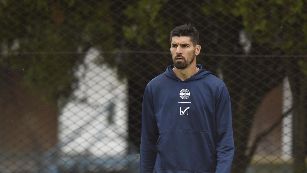 Gastón Suso hizo trabajos diferenciados en su última práctica con Gimnasia