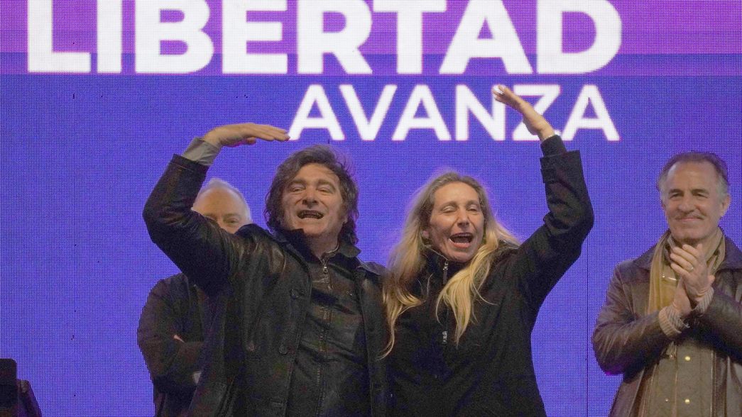 Javier Milei esperará los resultados en el búnker de La Libertad Avanza en La Plata