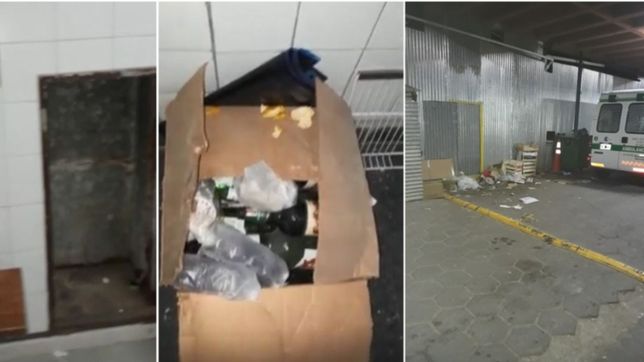basura acumulada, paredes rotas y aparatos rotos: preocupa el abandono del hospital rossi