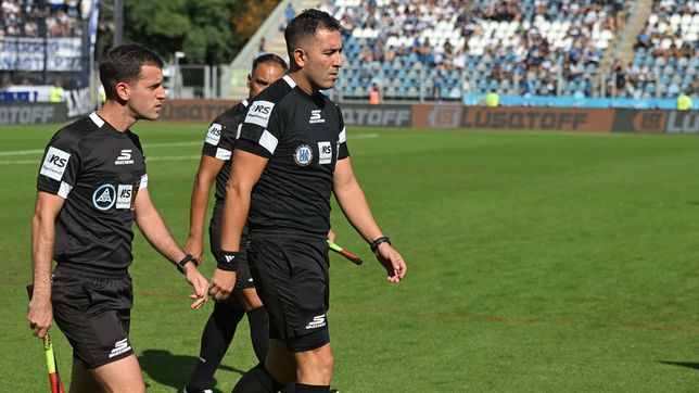 el arbitro denunciado penalmente que le toco a gimnasia para jugar ante aldosivi