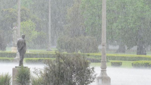bajan las probabilidades de tormentas fuertes en la plata