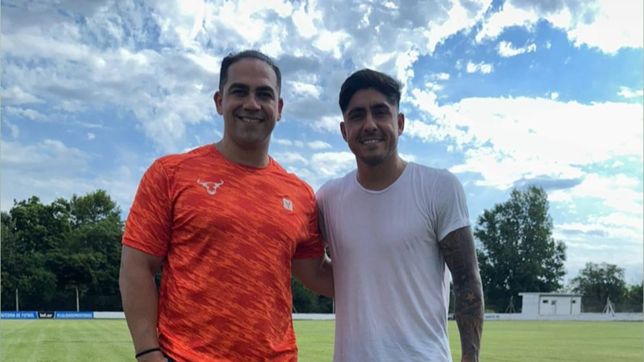 las imagenes de tarragona entrenandose a todo ritmo en santa fe