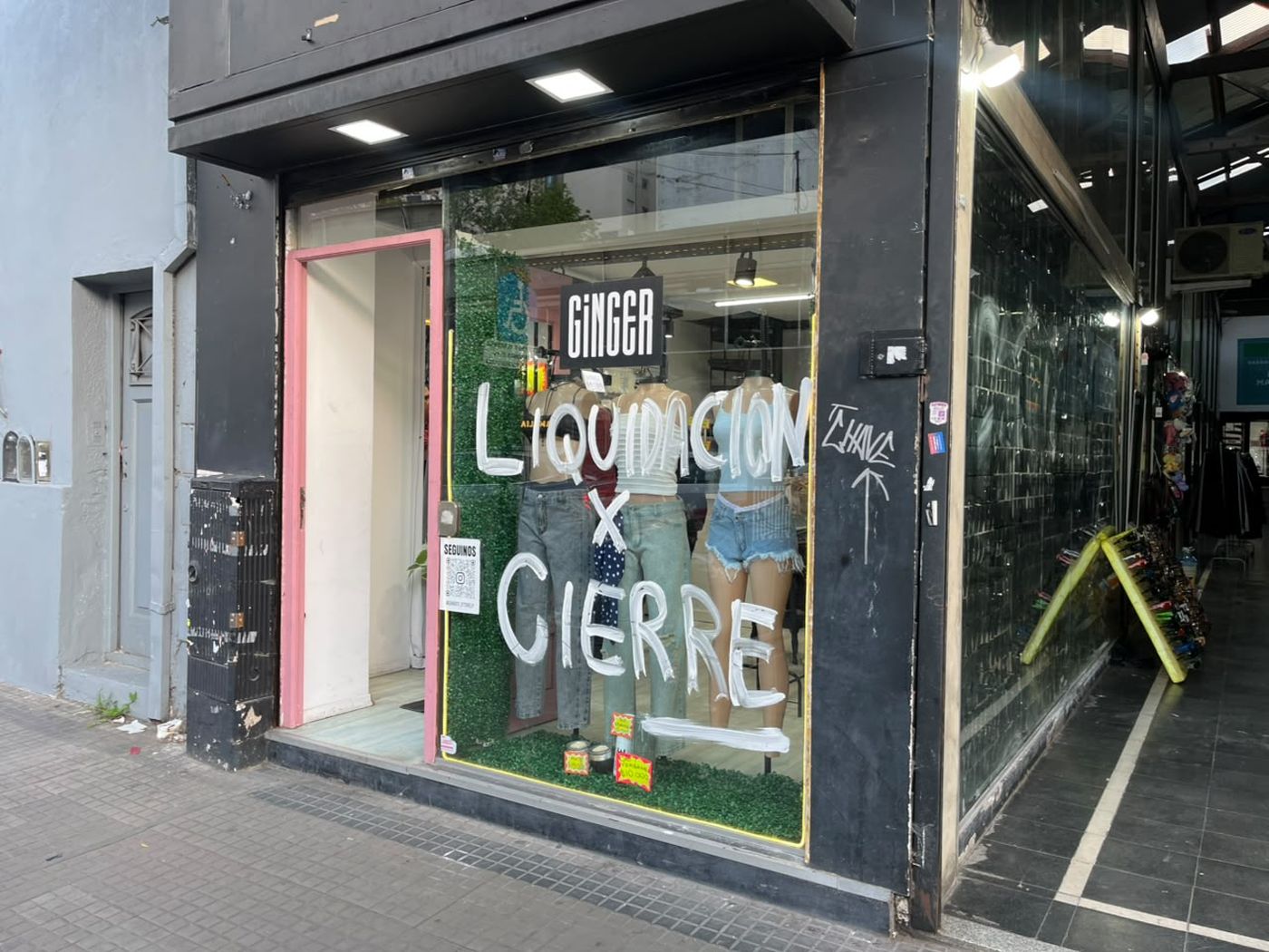 Ginger Store cierra su local en el centro de La Plata apenas siete meses después de su apertura
