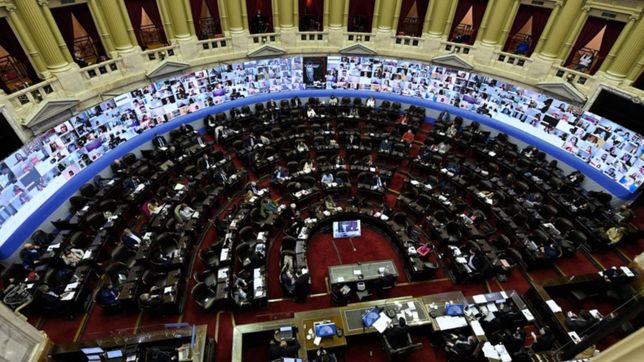 diputados hicieron referencia a la vuelta a la presencialidad en la camara