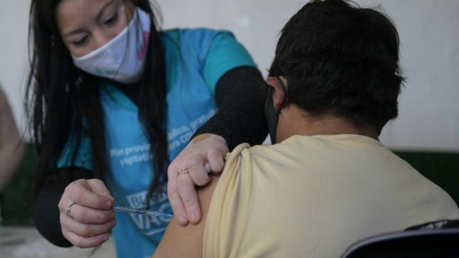 el 70% de los vacunados contra el covid-19 en la plata ya tiene las dos dosis