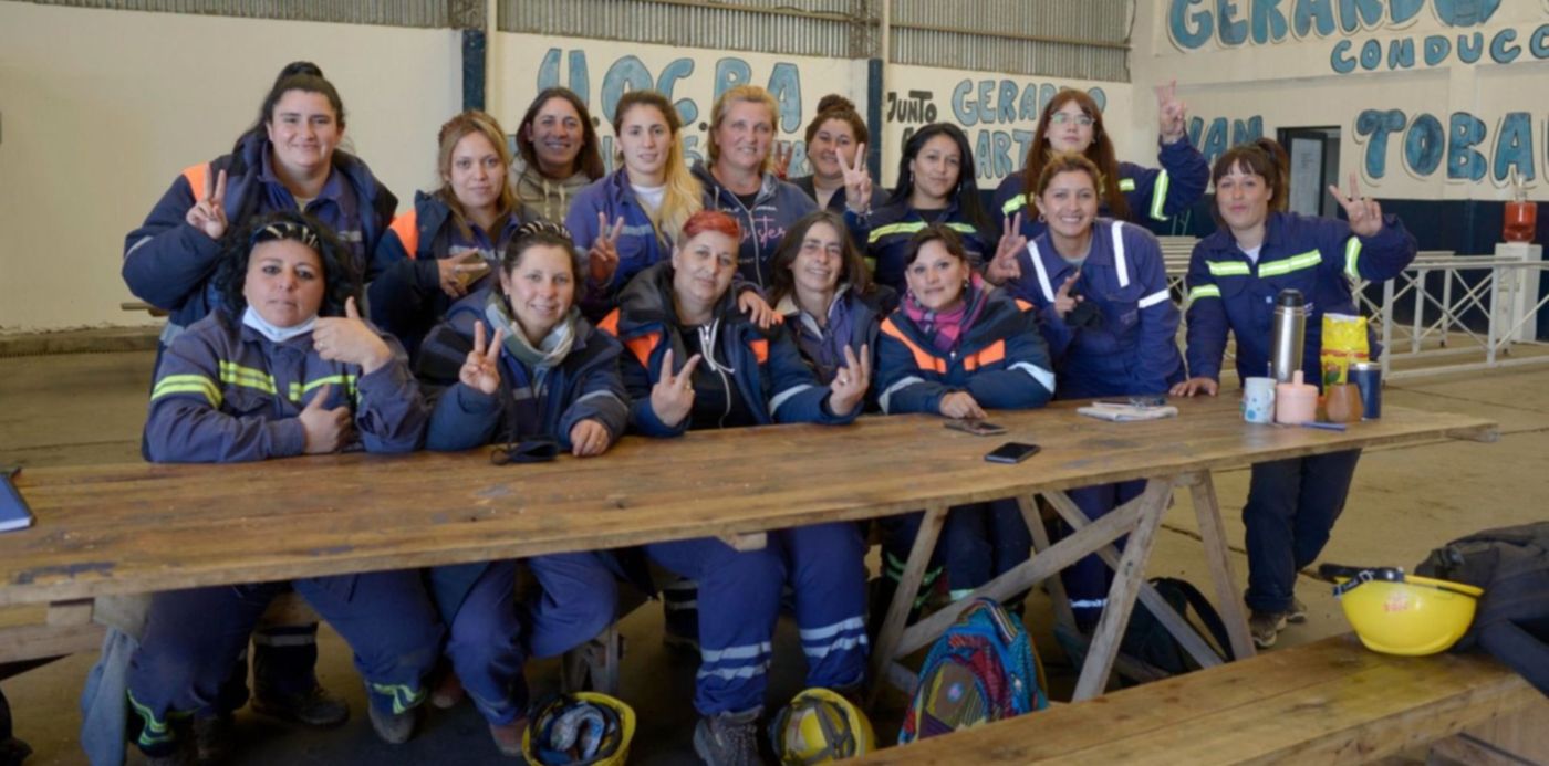 Delegadas UOCRA La Plata